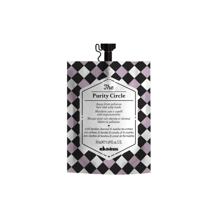 Davines The Purity Circle Detoxifying Natural Hair And Scalp Mask 50Ml