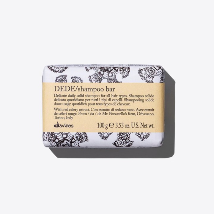 Davines Dede Shampoo Bar Hydrating For Dry And Dehydrated Hair 100G