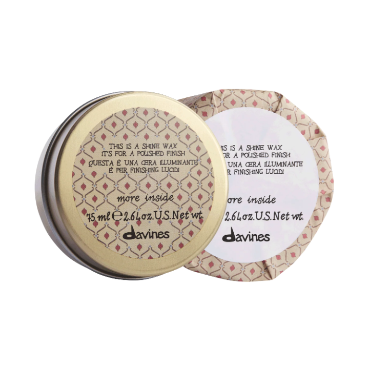 Davines More Inside Shine Wax Glossy Styling Wax 75Ml