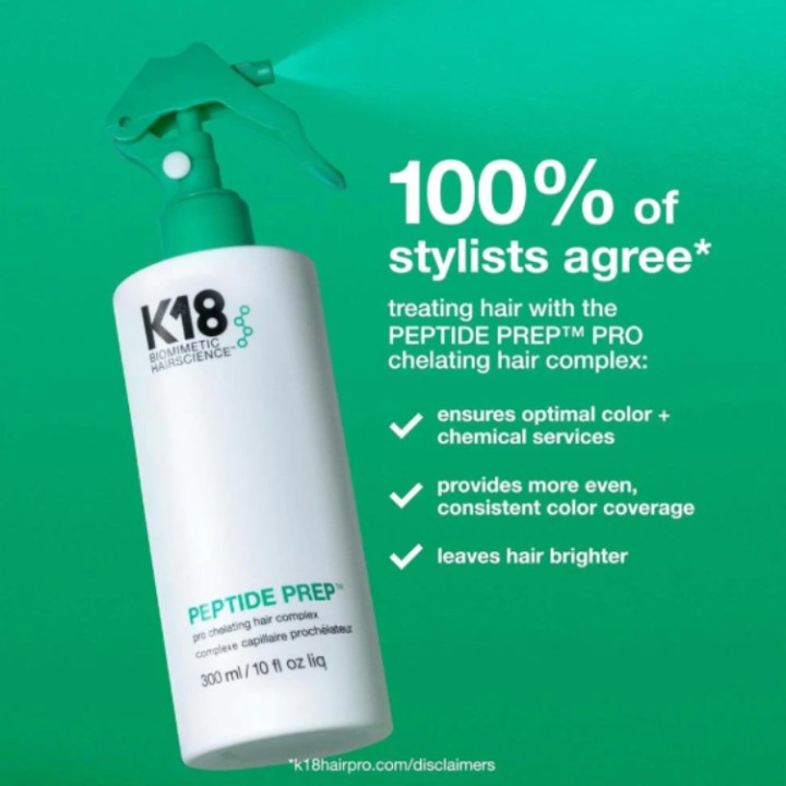 K18 Peptide Prep Pro Chelating Hair Complex Spray – 300 Ml