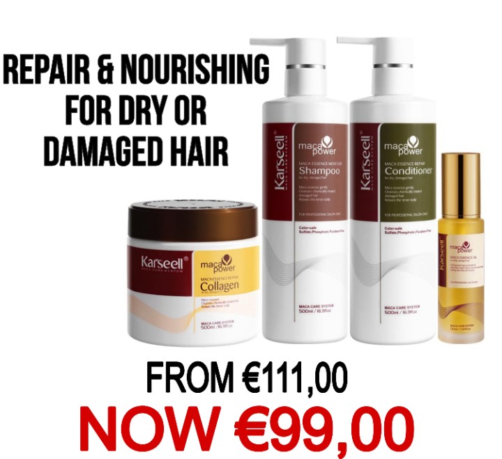 Karseell Perfect 4 Set-For Dry Damaged Hair Repair&Nourishing