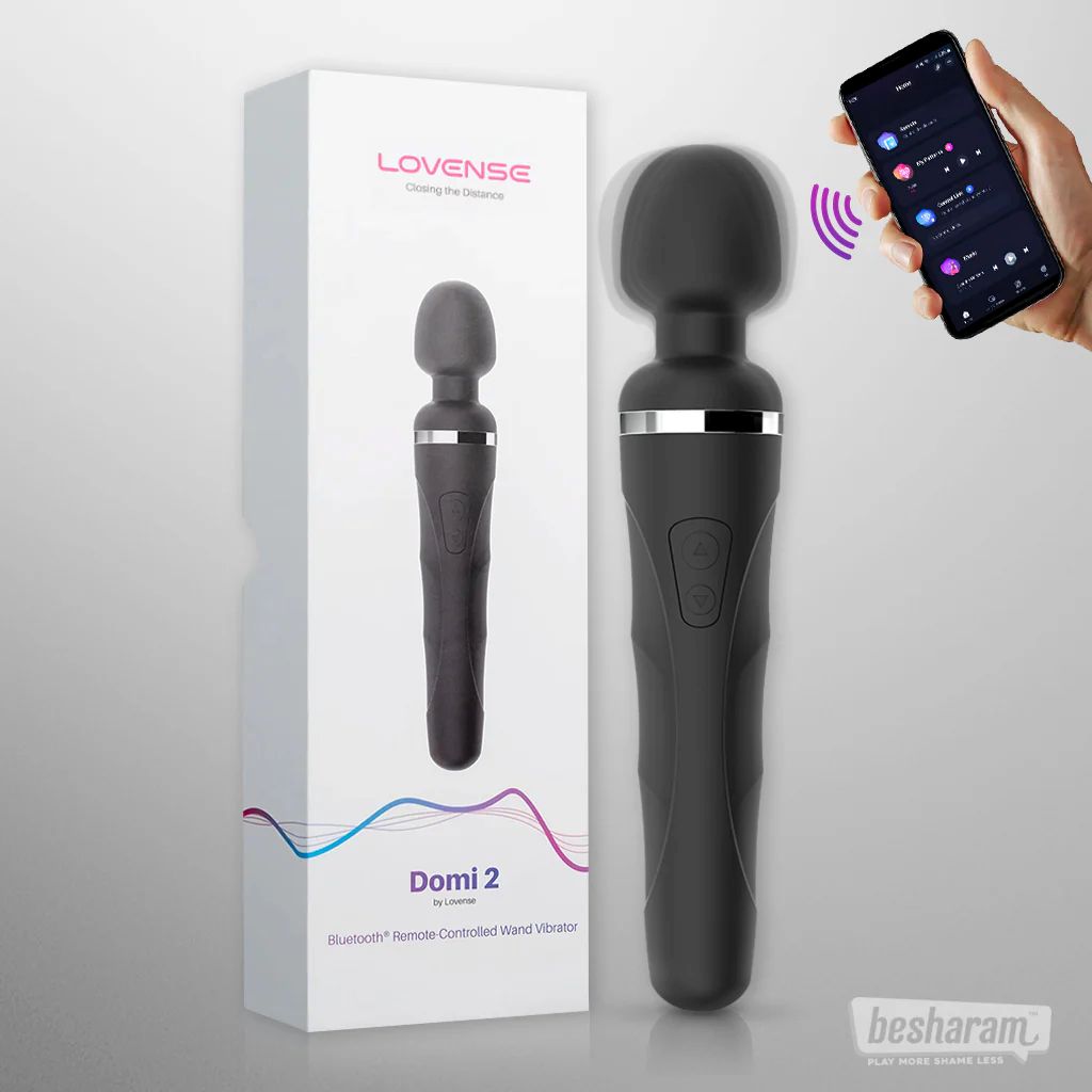 LOVENSE DOMI 2 - APP CONTROLLED WAND VIBRATOR
