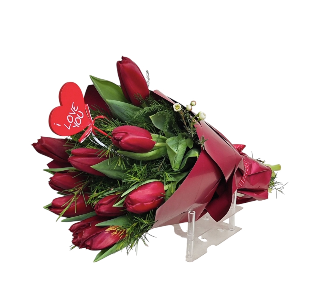 Romantic Tulips Bouquet