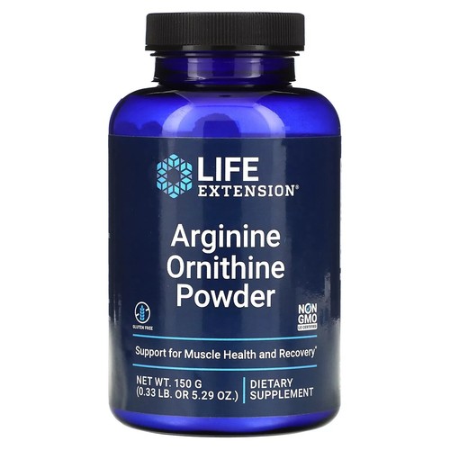 Life Extension Arginine Ornithine Powder 150g