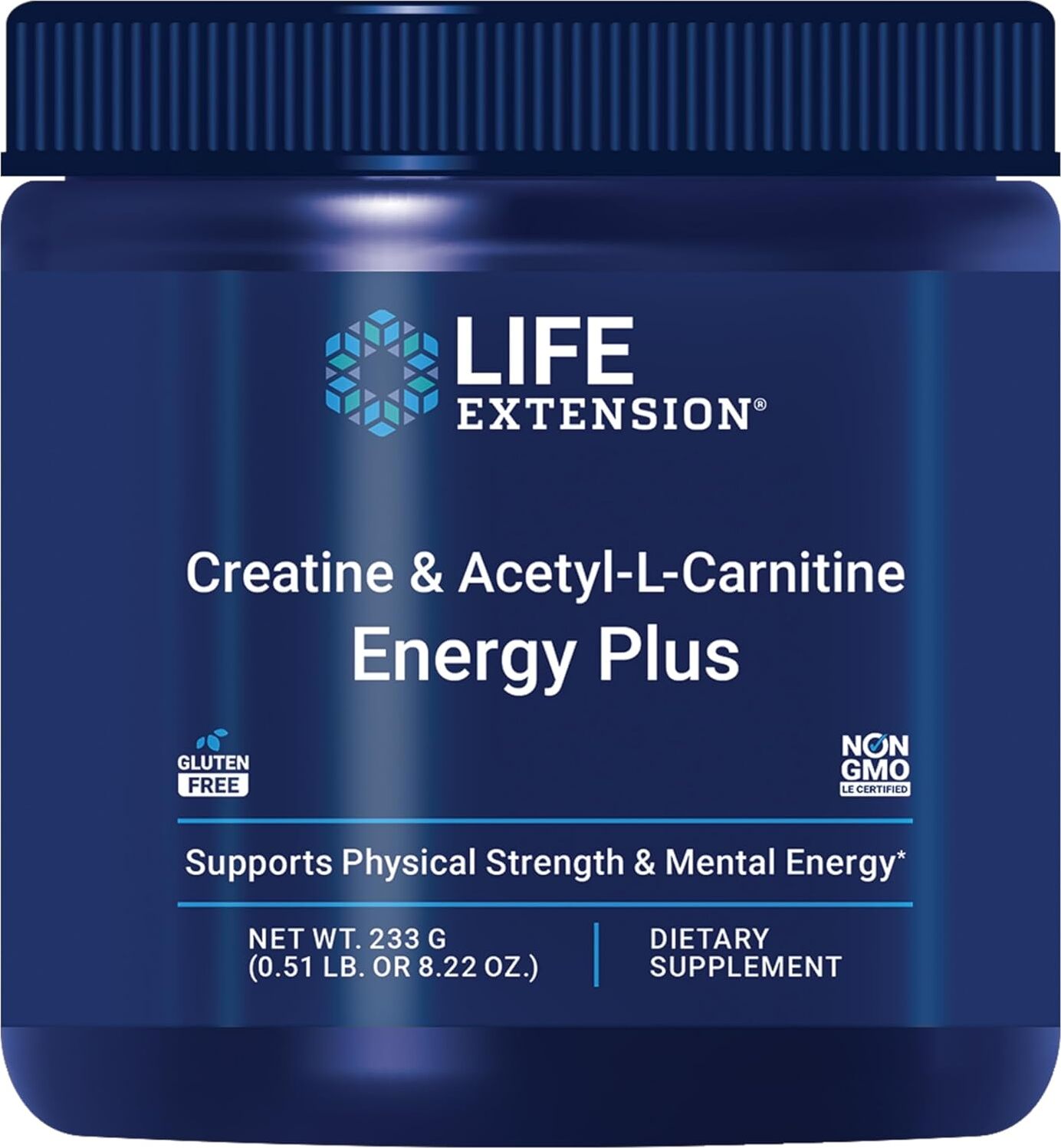 Life Extension Creatine & acetyl-l-carnitine powder 233g