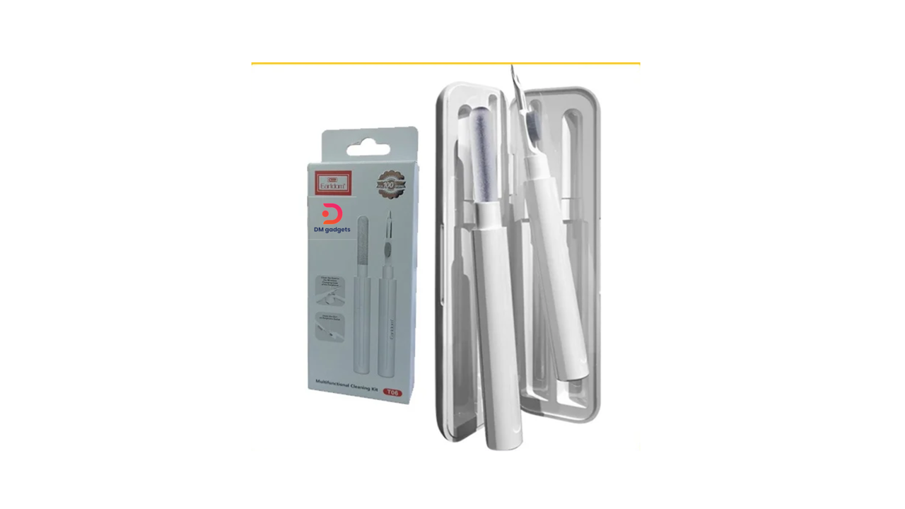 250D#Earldom®ET-T06 Multifunctional Gadget Cleaning Kit - White
