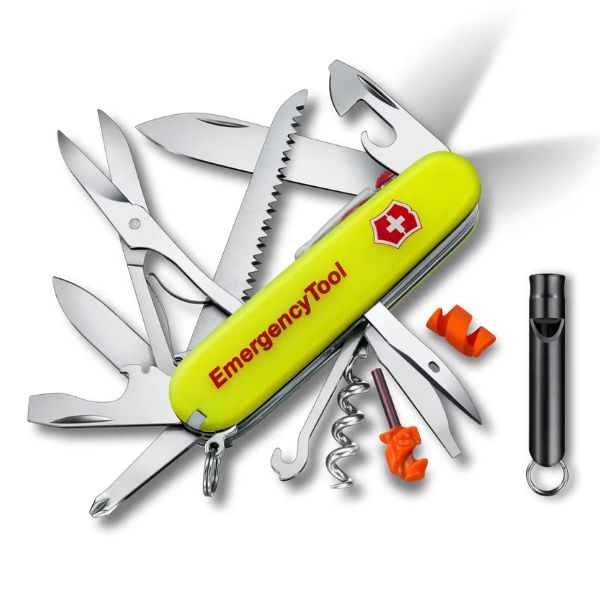 Huntsman Lite, 91 mm, Emergency Tool, yellow luminescent