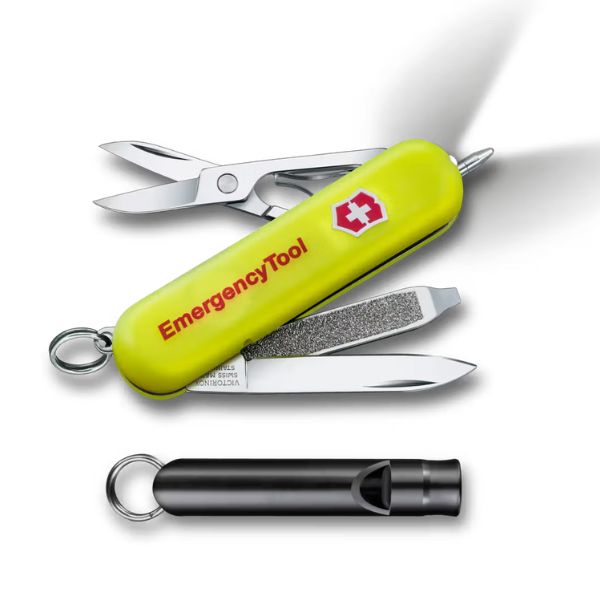 Signature Lite, 58 mm, Emergency Tool, yellow luminescent