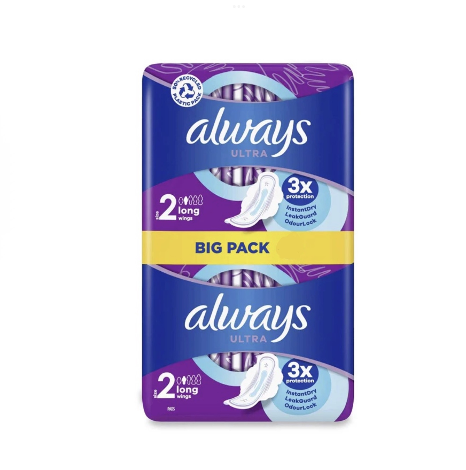 Always 2 long x18 pads