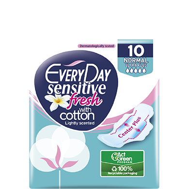 EveryDay Fresh with cotton x10 pads