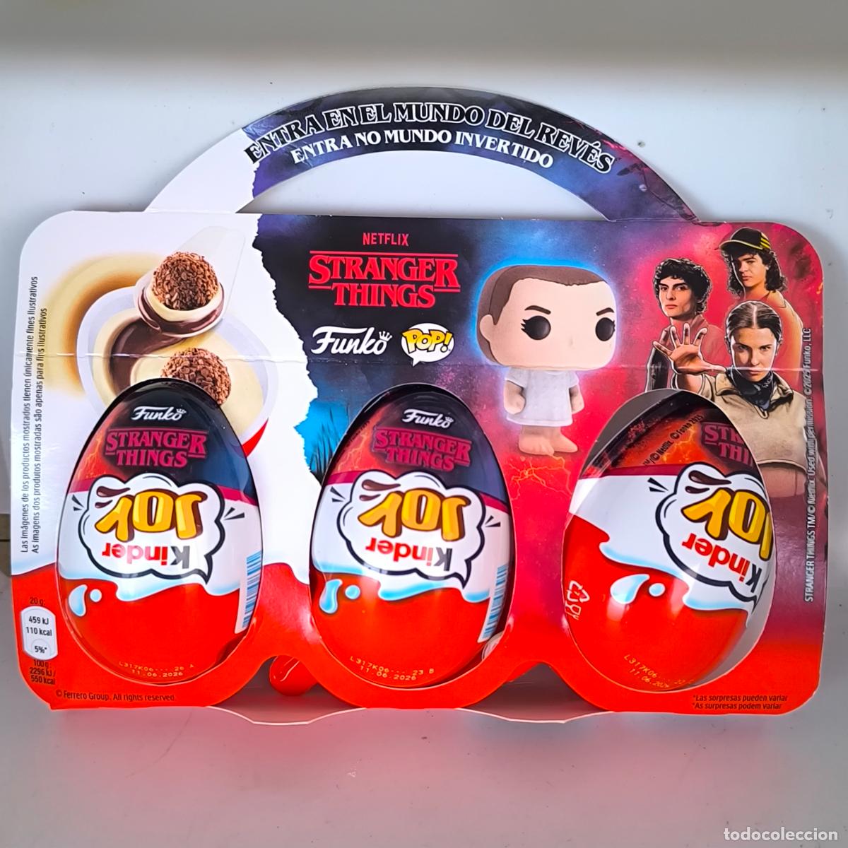 KIMNDER EGG JOY STRANGER THINGS 3PACK