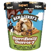 BEN&JERRY'S CHURRIFICALLY CHURROS-Y 360G