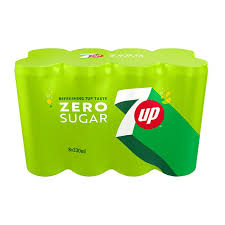 7UP Zero x8 Cans 330ML