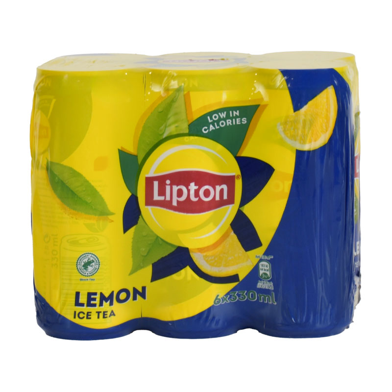 Lipton Lemon x6 Cans 330ml