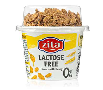 ZITA LACTOSE FREE CEREALS HONEY 175G