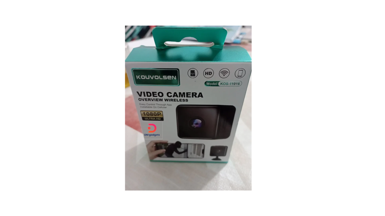 401J#Kouvolsen®KOS-11016 Wireless Surveillance Camera – Black