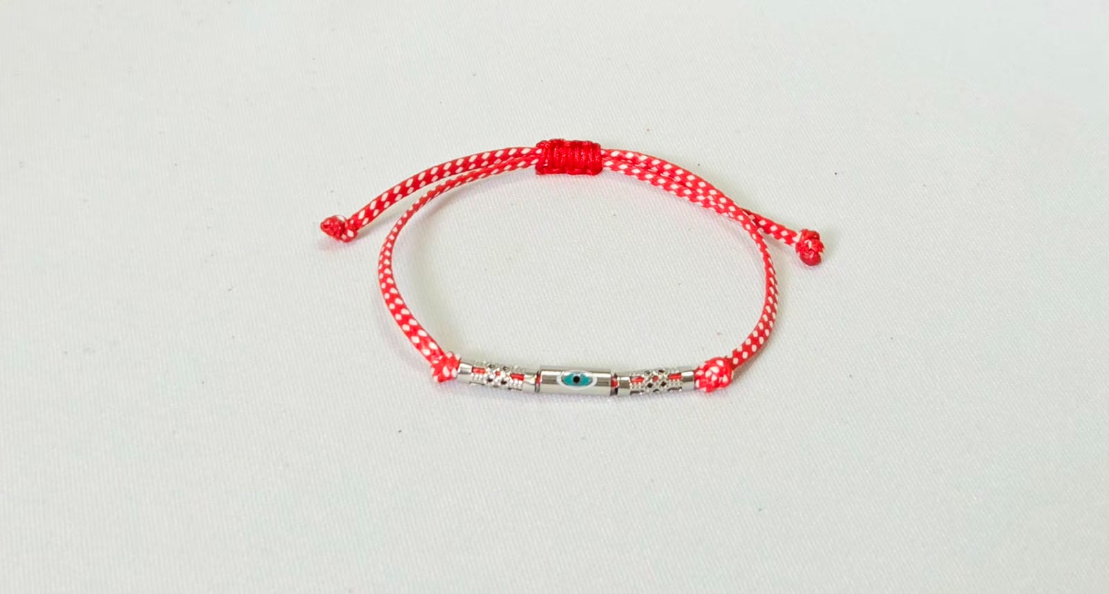 Martaki Bracelet With Stainless Steel Tube With Eye.