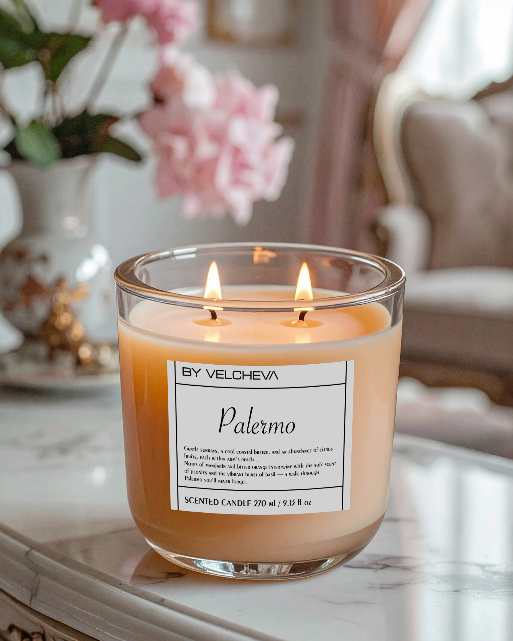 Scented candle Palermo