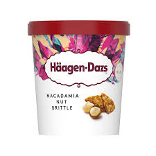 HAAGEN DAZS  MACADAMIA NUT BRITTLE 400G