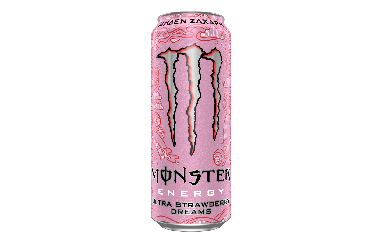MONSTER ENERGY Ultra Strawberry Dreams 500ML