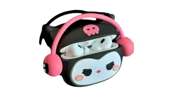 Kuromi AirPods 4 silicone case