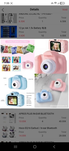 Kids camera PINK