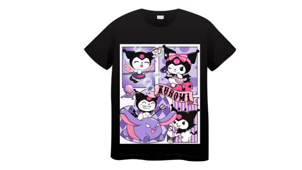 Kuromi Tshirt 1-2 size
