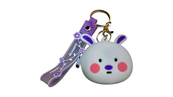 Bunny coins wallet and brelock