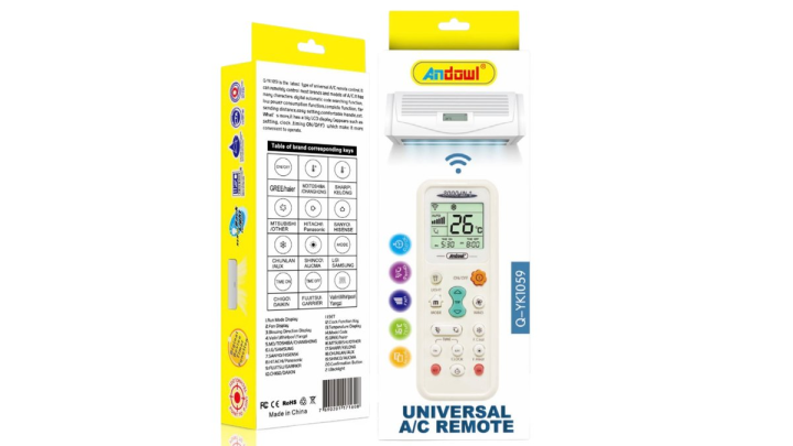 Universal A/C remote