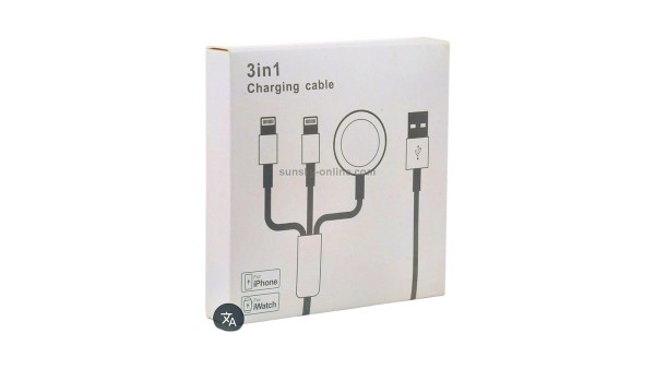 3 in 1 charching cable