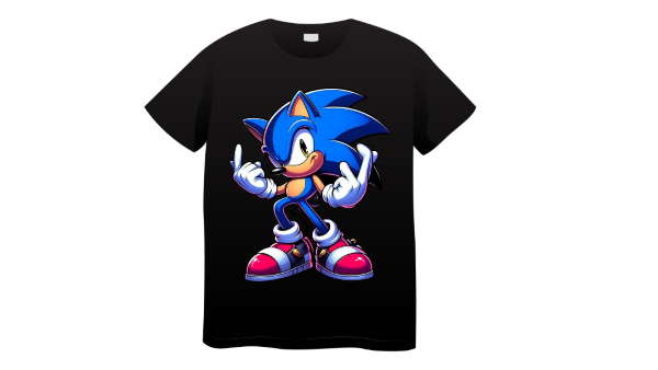 Sonic Tshirt 3-4 size