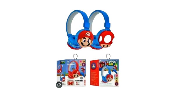 Super Mario bluetooth headset