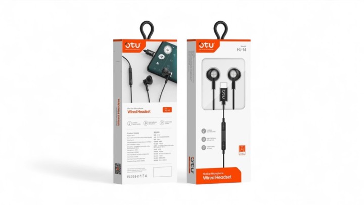 OTU HJ-14 Wired Earphones (Type-C Black
