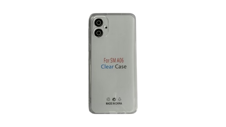Clear soft Silicone Case for A06– Slim & Protective