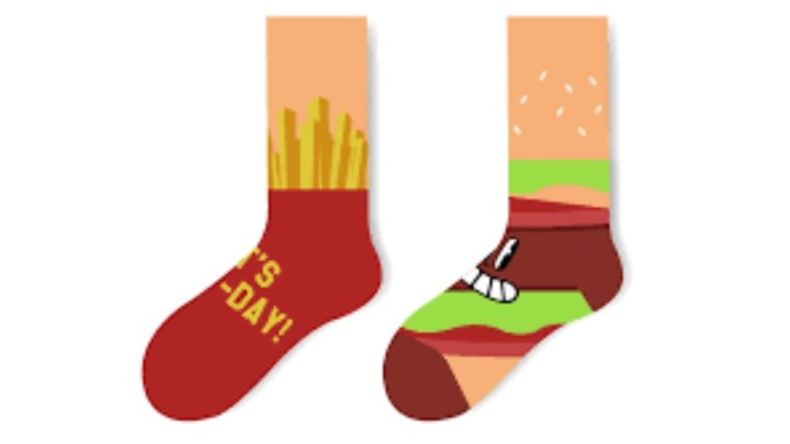 French fries socks