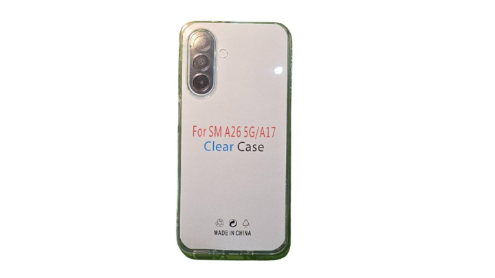 Clear silicone Case for Samsung A17-Slim & Protective
