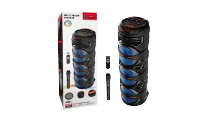 GIANT Bluetooth Party Speaker – Extra Large Size with RGB Lights & Microphone