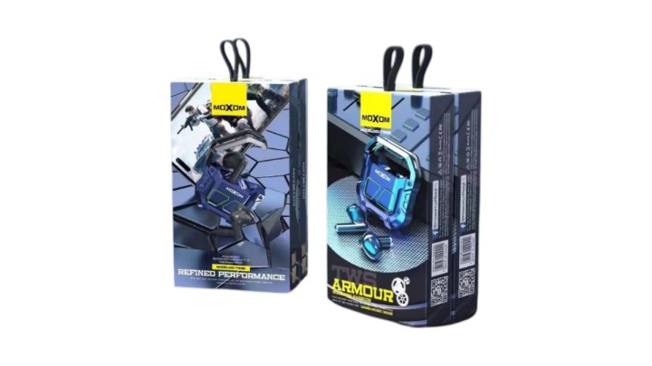 Blue Moxom Wireless Earbuds Mx-Tw22