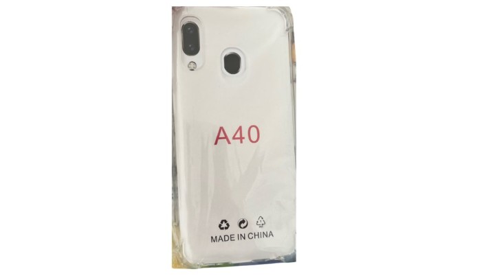 Clear Silicone Case for Samsung Galaxy A40– Slim & Stylish Protection