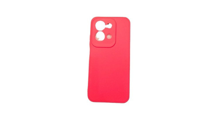 Red Silicone Case for redmi 15C– Slim & Protective