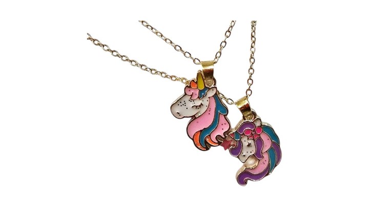 Unicorn Necklace Set for Kids – Colorful Unicorn Pendant Jewelry for Girls