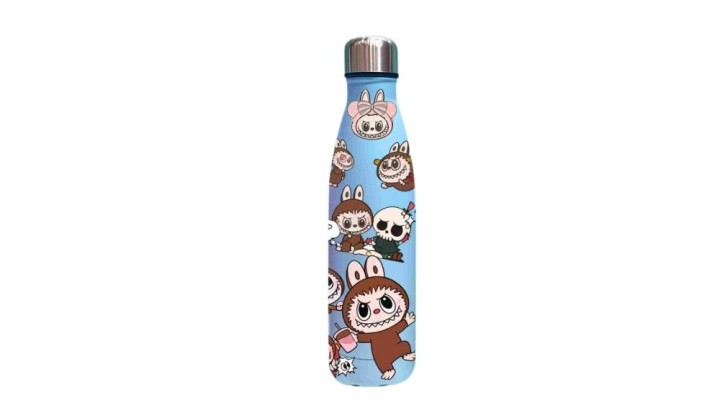 💙 Labubu Stainless Steel Bottle – Blue Edition