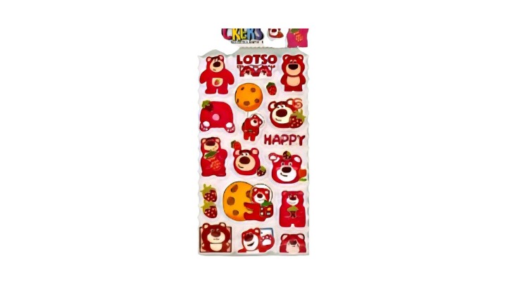 Lotso Toy Story Stickers – Strawberry & Fun
