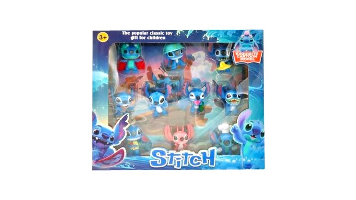 Stitch Figurine Set – 9 PCS Collectible Action Figures