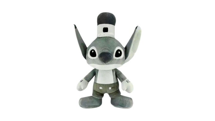 Grey Stitch Plush Toy – Relaxed Edition (30cm)