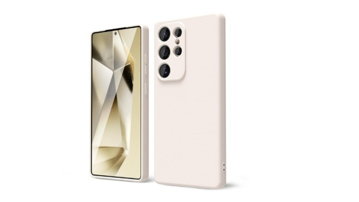 Beige Silicone Case for Samsung S22 Ultra– Slim & Protective