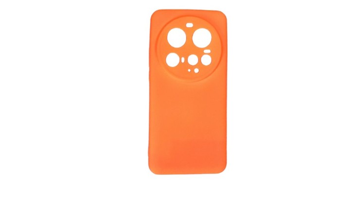 Orange Silicone Case for redmi 15 Ultra– Slim & Protective
