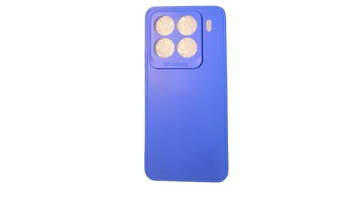 Blue Silicone Case for redmi mi 15 Pro Slim & Protective