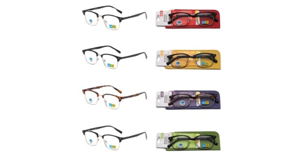 Reading Glasses Black upper part +2