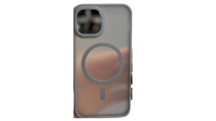 Grey Transparent MagSafe iPhone Case with Camera Protection iphone 16